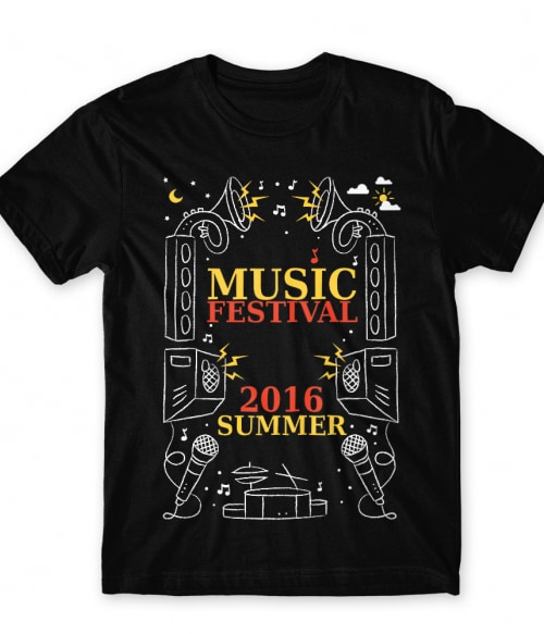 Music Festival 2016 Summer Póló - Ha Festival rajongó ezeket a pólókat tuti imádni fogod!
